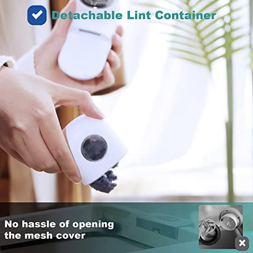Garstor Fabric Shaver, Rechargeable Clothes Debobbler to Remove Fuzzball — view 5