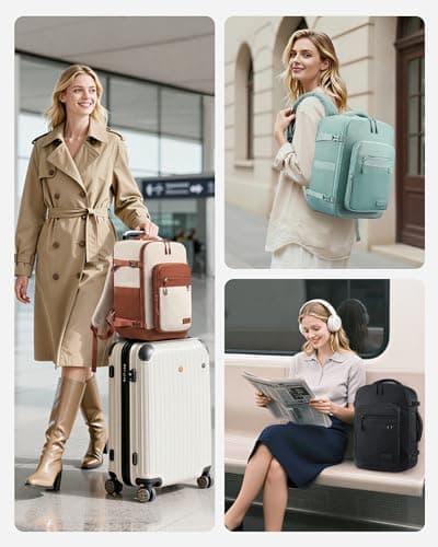 LOVEVOOK Ryanair Cabin Bags 40x30x20 Underseat Travel Backpack — view 2
