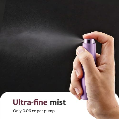 Toureal Travel Perfume Atomiser Refillable, 8ml Atomiser Spray Bottle,Purp — view 3