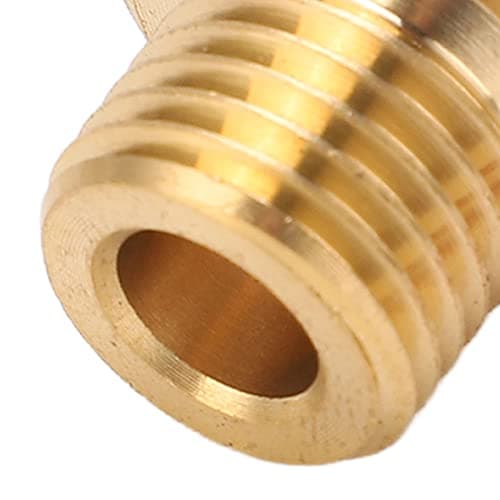 1/8in NPT to M14x1.5 Male Temperature Gauge Sender Adapter Universal for Car Metal Polished High Strength Temp Gauge Sender Adapter — view 3