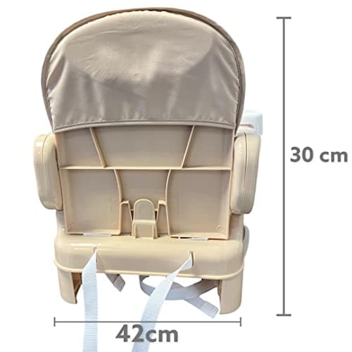 LADIDA Baby Booster Seat and High Chair, Easy to Fold and Transport, Adorable Bunny Design 152 — view 5