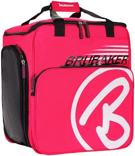 Brubaker Ski Boot Bag, Backpack, Super Champion, Pink White, Limited Edition — view 2