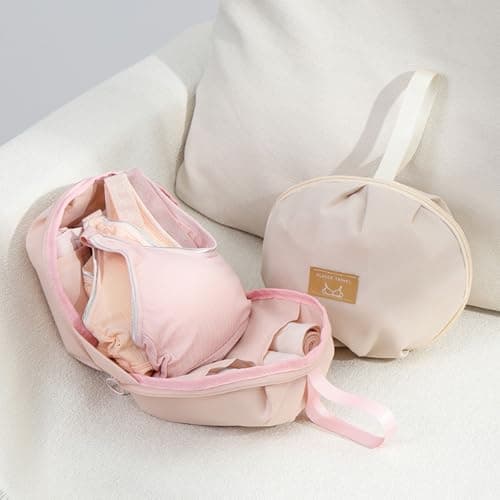 Packing Cubes for Clothes Bras and Accessory, White — view 4