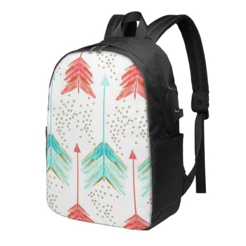 FEYUNYAN Laptop Backpack For Men Women, Usb Charging Port & Headphone Jack