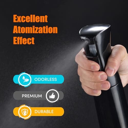 GRIFEMA Continuous Spray Bottle, 200ml Fine Mist Water Spray Bottle — view 3