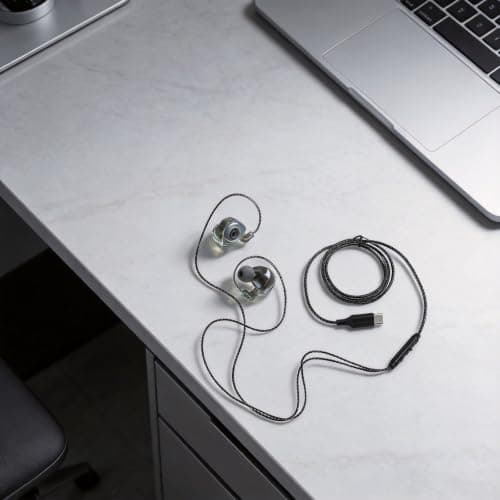 Travel USB C Headset 1.2M Detachable Design(Black) — view 4