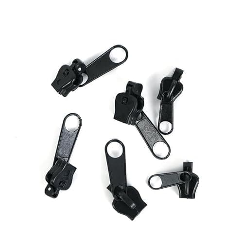 12Pcs Black Fix Zip Puller, Zip Repair Set, Zip Slider Repair Instant Kit, Instant Zipper Set, Fix Zipper Removable Rescue Replacement Pack for Coats Jacket, Luggage, Backpacks — view 6
