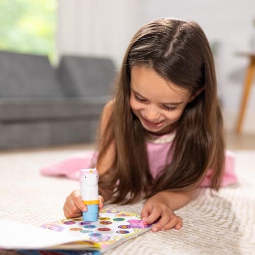 Melissa & Doug Sticker Wow Stamper & Activity Pad - Unicorn | Book for Children, Travel Toys for Kids | Age 3+ - FSC Certified — view 6
