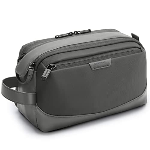 bagsmart Mens Wash Bag, Travel Toiletry Bag, Large Toiletries Organiser