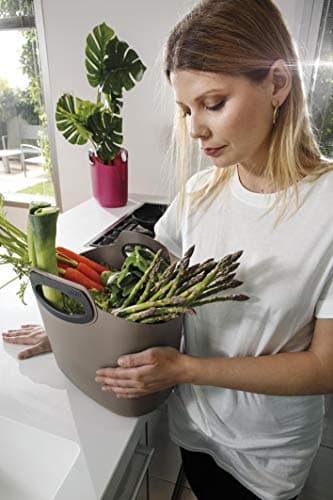 G.F. GF Garden, FOR 2 Everyday, Plastic bag Multipurpose container, with handles, colour Dove Grey, L — view 5