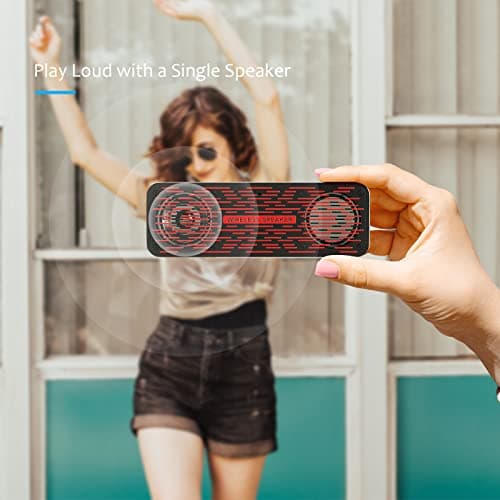 Sonkir Super-Portable Bluetooth Speaker with 5W Single Speaker Hi-Fi Sound, Deep Bass for 360° Surround Sound, 8H Playtime — view 5