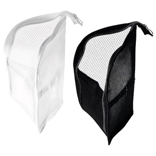 Azoisuwr 2 Pcs Standing Toiletry Bag, Portable Lightweight Travel Toiletry Bag, Large Capacity Waterproof for Travel Storage Toothbrush Toothpaste Makeup Brush