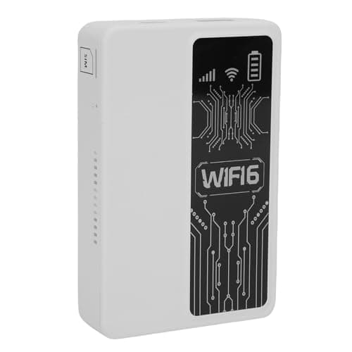 GOWENIC Pocket 4G WiFi Mobile Hotspot for Travel (White) — view 2