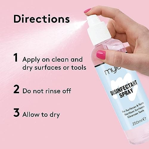 Mylee Disinfectant Spray Antiseptic Sanitiser, Manicure Pedicure Equipment — view 3
