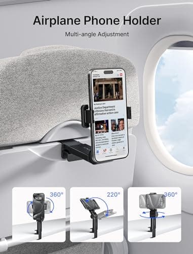 JSAUX Airplane Travel Essentials, Airplane Phone Holder, Travel Accessories — view 2