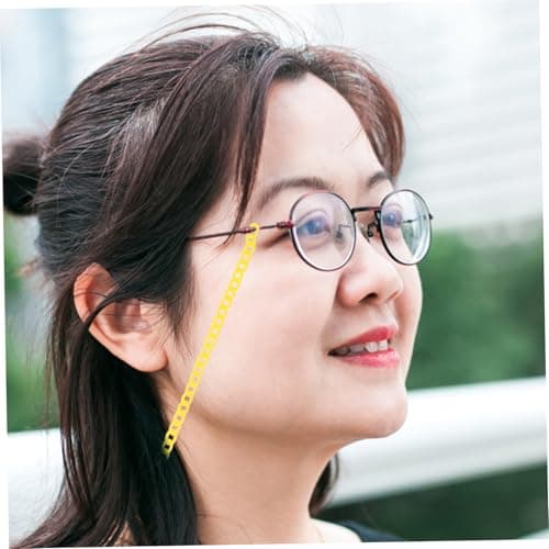 Holibanna 10pcs Plastic Eyeglass Chain Links, 6x8mm Jewellery Making Accessories, Multi Pack for Travel, Versatile Links for Eyewear and Craft Projects — view 5