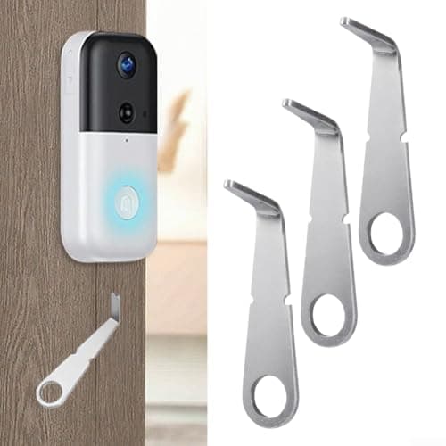 3-Piece Stainless Steel For ring Doorbell Tool Kit for Mount Bracket Removal and WiFi Doorbell System Maintenance — view 6