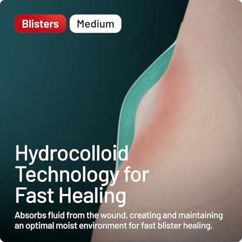 Compeed Medium Blister Plasters, Hydrocolloid, Pack of 12 — view 4
