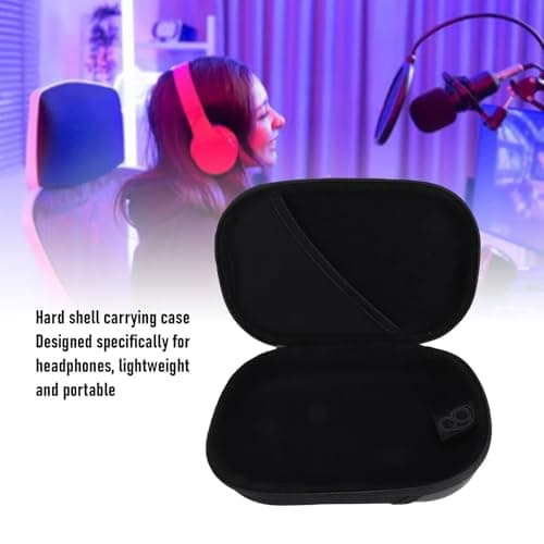 GOWENIC Hard Shell Case for Noise Cancelling Headphones with Cable — view 3