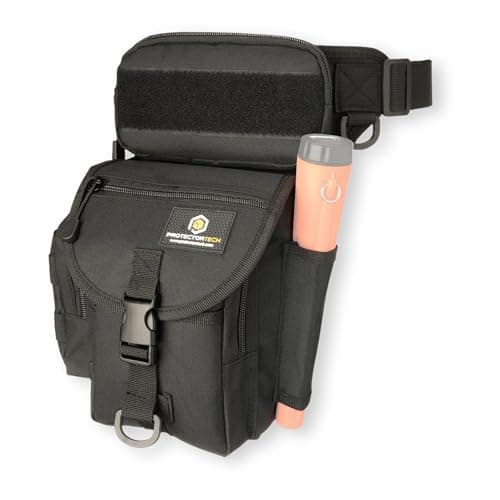 ProtectorTech Metal Detecting Finds Bag - Pinpointer Holster, Accessories