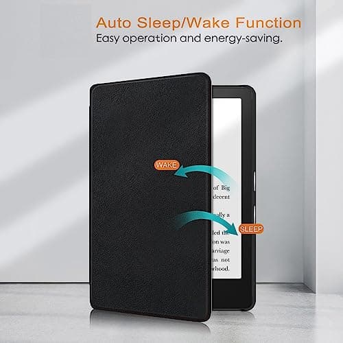 Flyorigin Case Kindle Paperwhite 11th Generation 2021 Premium PU Leather Case For 6.8 inch Kindle Paperwhite (M2L3EK /M2L4EK) Lightweight Paperwhite Cover Case — view 2