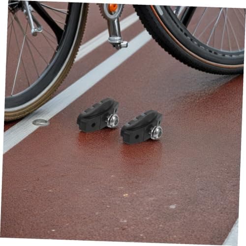 PLAFOPE Brake Shoe Pads Rubber Material 3 Pairs with Quick Cooling Design and Silent Operation Includes Wrench for Easy for Road Bike and Bicycle for City Rides and Long Distance Travels — view 5