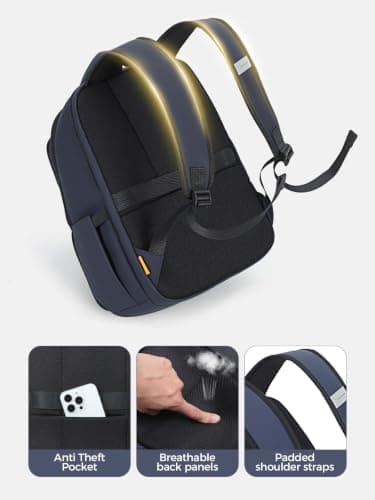 Lekespring Laptop Backpack with Lunch Compartment — view 5