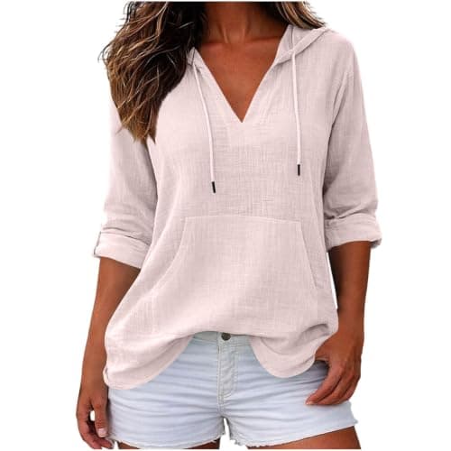 Women's Overhead Hoodie, Sweatshirt, for Road Trips and Walking, Sweat Top