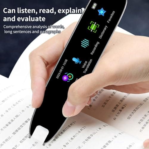 Hasaller for Smart Voice Scan Translation Pen A26S with 3.38-inch Screen Real-time Language Translation for Travel Business and Language Learning Portable ABS Handheld Translator(blue) — view 6