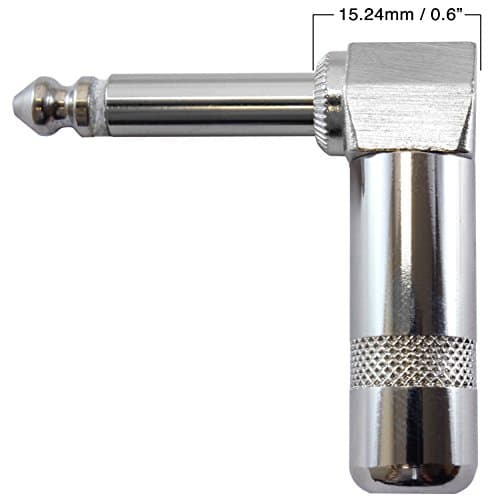 GLS Audio 1/4" Male Plug Mono Right Angle HD- 10 Pack — view 4