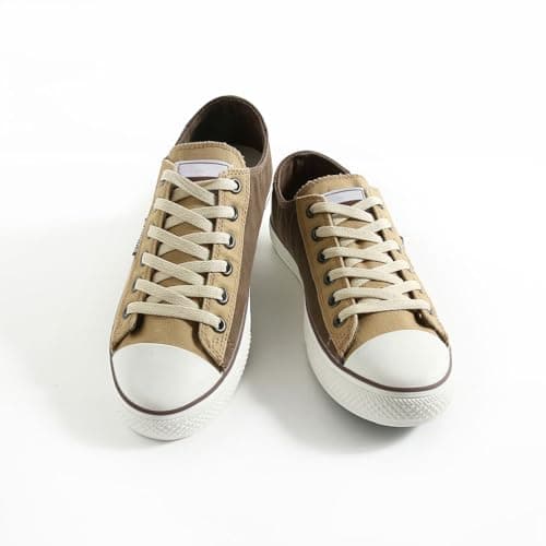 VSUDO 120 cm Cream Shoe Laces for Trainers, Beige Trainer Laces, 1 Pair — view 4