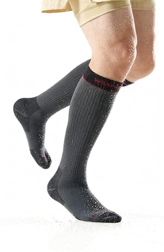 WRAP ME Knee High Waterproof Socks, Merino Lined
