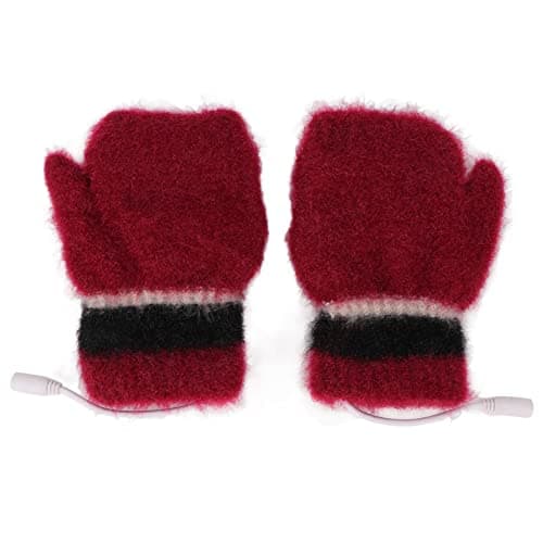 Brrnoo USB Heated Gloves, Palm and Back Heating, Flip Top