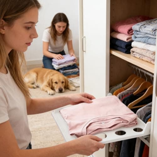 Closet Organizers 5-Piece Easy Access Shelves Boards — view 3