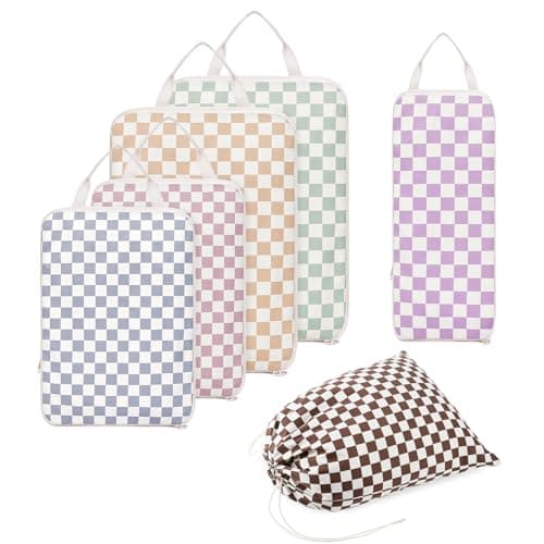 Narwey Packing Cubes for Suitcases, 6 Set Packing Bags for Travel Luggage — view 2