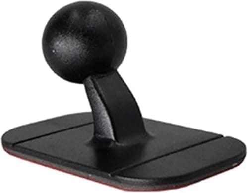 Black Magnetic Phone Holder Rotatable Stand Universal Car Dashboard Cellphone Mount 17mm Ball Head Phone Holder Bracket Base Cellphone Stand Anti-Shedding Rotatable Cell Phone Automobile Cradles
