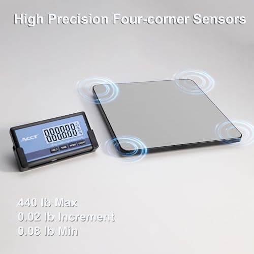 ACCT Wireless LCD Postal Scale 440lb/200kg Package Scale — view 4