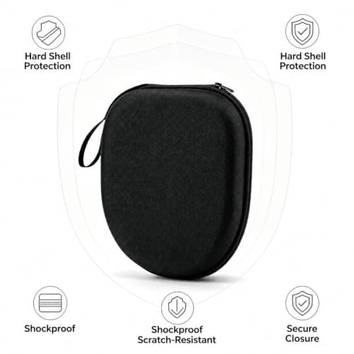 Headphone Case Compatible with Sony & JBL Hard EVA Travel Case — view 5