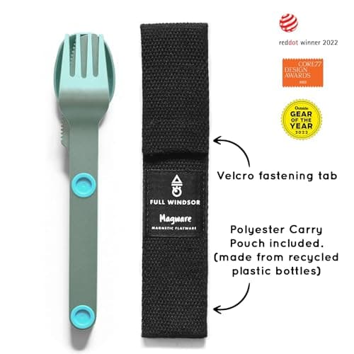 FULL WiNDSOR - MAGWARE Magnetic Travel Camping Cutlery Utensils Set — view 2