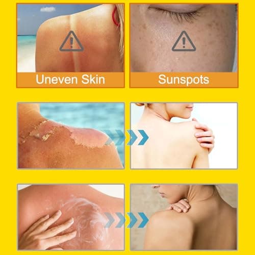 Spf 50 Sunscreen Stick - Moisturising Sunblock Stick PA+++ - Factor 50 Sun Cream for Face & Body - Mini Travel Size Sunscreen Waterproof - Roll on Suncream with Centella and Aloe Vera Extract — view 6