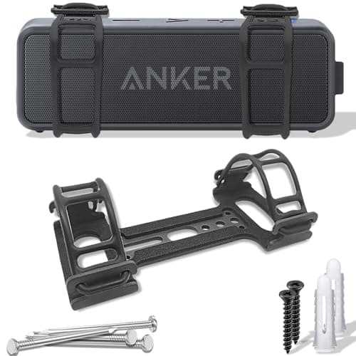 yotommi Metal Wall Mount for Anker Soundcore 2 Portable Bluetooth Speaker