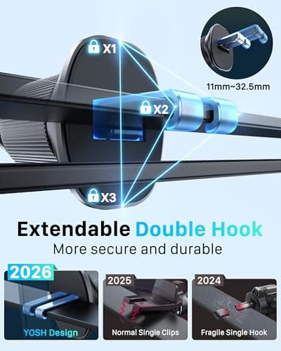 YOSH for MagSafe Car Mount Charger, [Active Cooling & 15W Fast Charging] — view 5