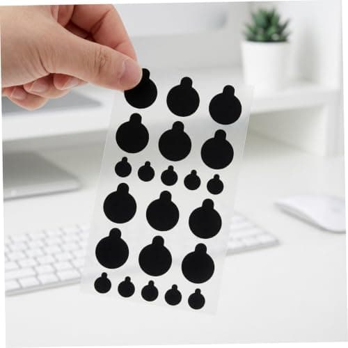 MOKKHNB 20pcs Self-adhesive Blackout Privacy Sticker for Electronic Devices and Tablets, Reusable Pvc Webcam Cover, Blocks Webcam Views, for School and Travel Use — view 5