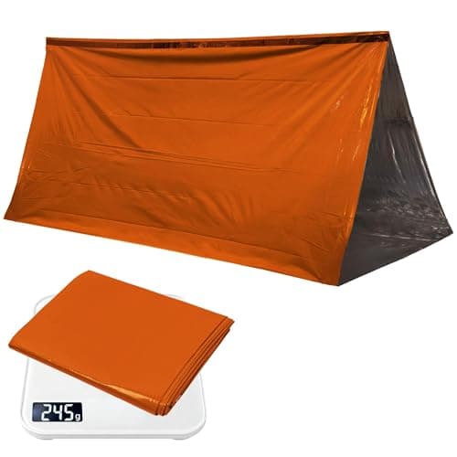 Deecam Emergency Survival Tent, Waterproof Foldable Thermal Shelter — view 2