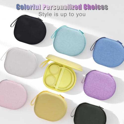 XANAD Hard Headphone Case for Sony WH-CH720N/WH-CH520/ULT WEAR Yellow — view 6