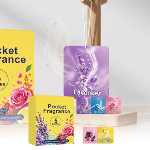 Fragrance Sachets 5 Pack Odor Eliminator Freshener Deodorizer — view 3
