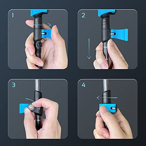 TheFitLife Carbon Fibre Trekking Poles Ultralight Walking Sticks for Hiking — view 6