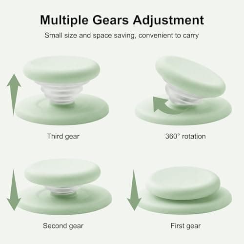 MOROCK Grip for Kindle with Kickstand and Magnetic Stand, Matcha Green — view 3