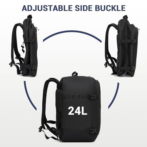 Kono Ryanair Cabin Bags 40x30x20 Underseat Carry on Travel Backpack — view 4