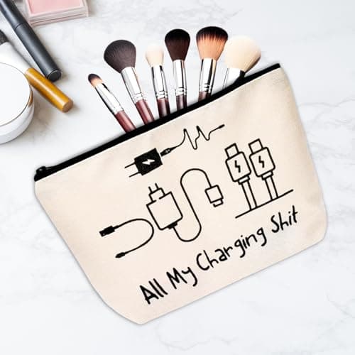 Charging Cable Organizer Bag, All My Charging Stuff Travel Pouch — view 5